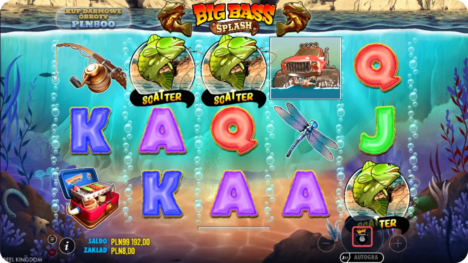 3 Scattery trafione – uruchomione darmowe spiny