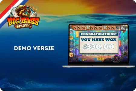 Demo versie van Big Bass Splash