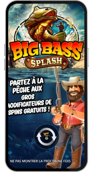 Jeu Big Bass Splash Slot