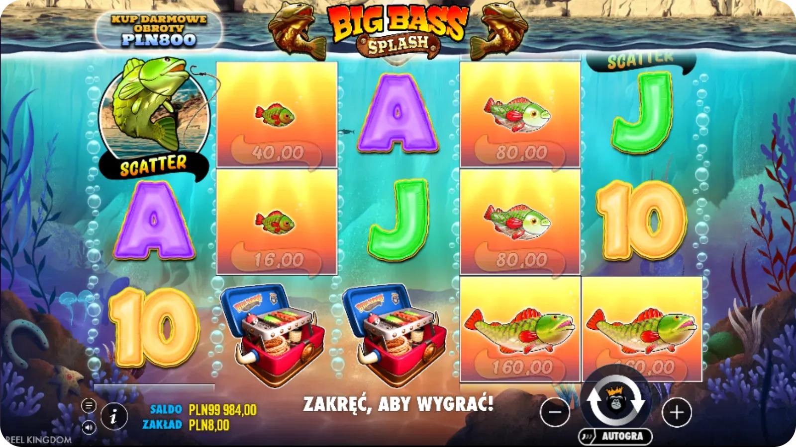 6 symboli pieniężnych na bębnach o łącznej wartości