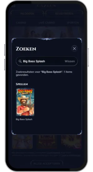 Spelbibliotheek met titels zoals Sweet Bonanza, Candy Rush en meer