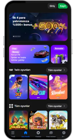 Big Bass Splash slotunun göründüğü bir casino ana sayfası